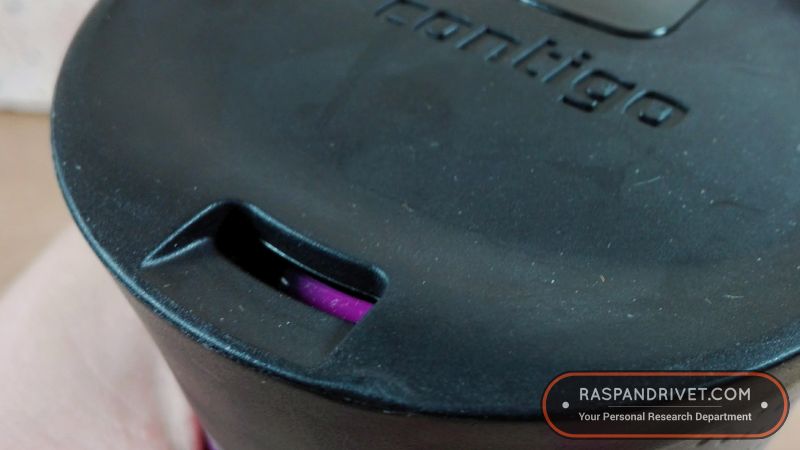 The Contigo West Loop is easier to drink from than the Zojirushi SM YAE48ra.